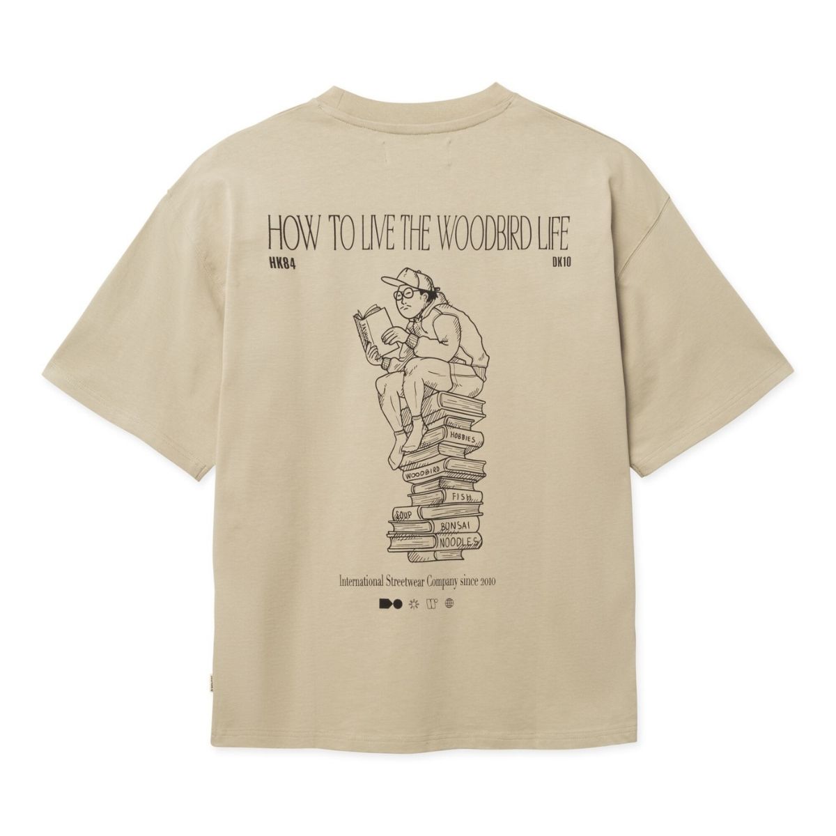 Woodbird Mens WBBeam Book Tee