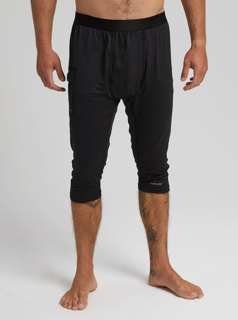 Burton Mens Midweight X Base Layer Three-Quarter Boot Pants