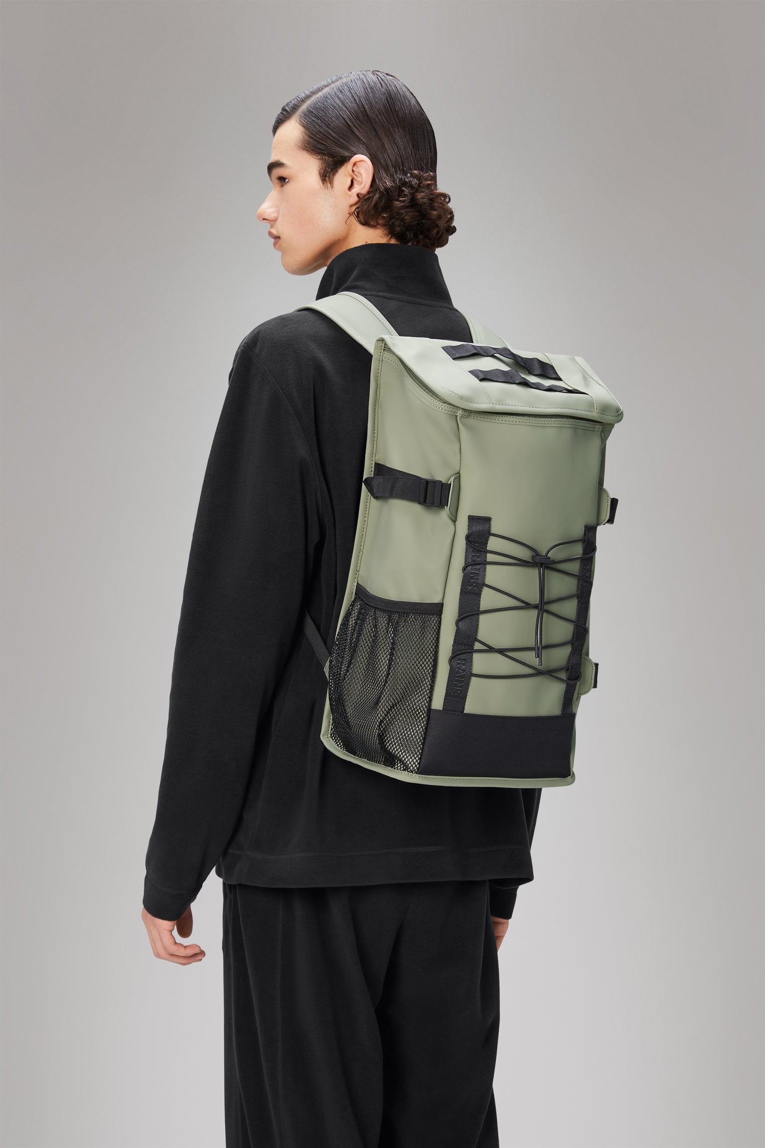 rains trail mountaineer backpack Rains Bag in Black for $175 resulting in a functional and sporty backpack RAINS Trail Mountaineer Bag Backpack