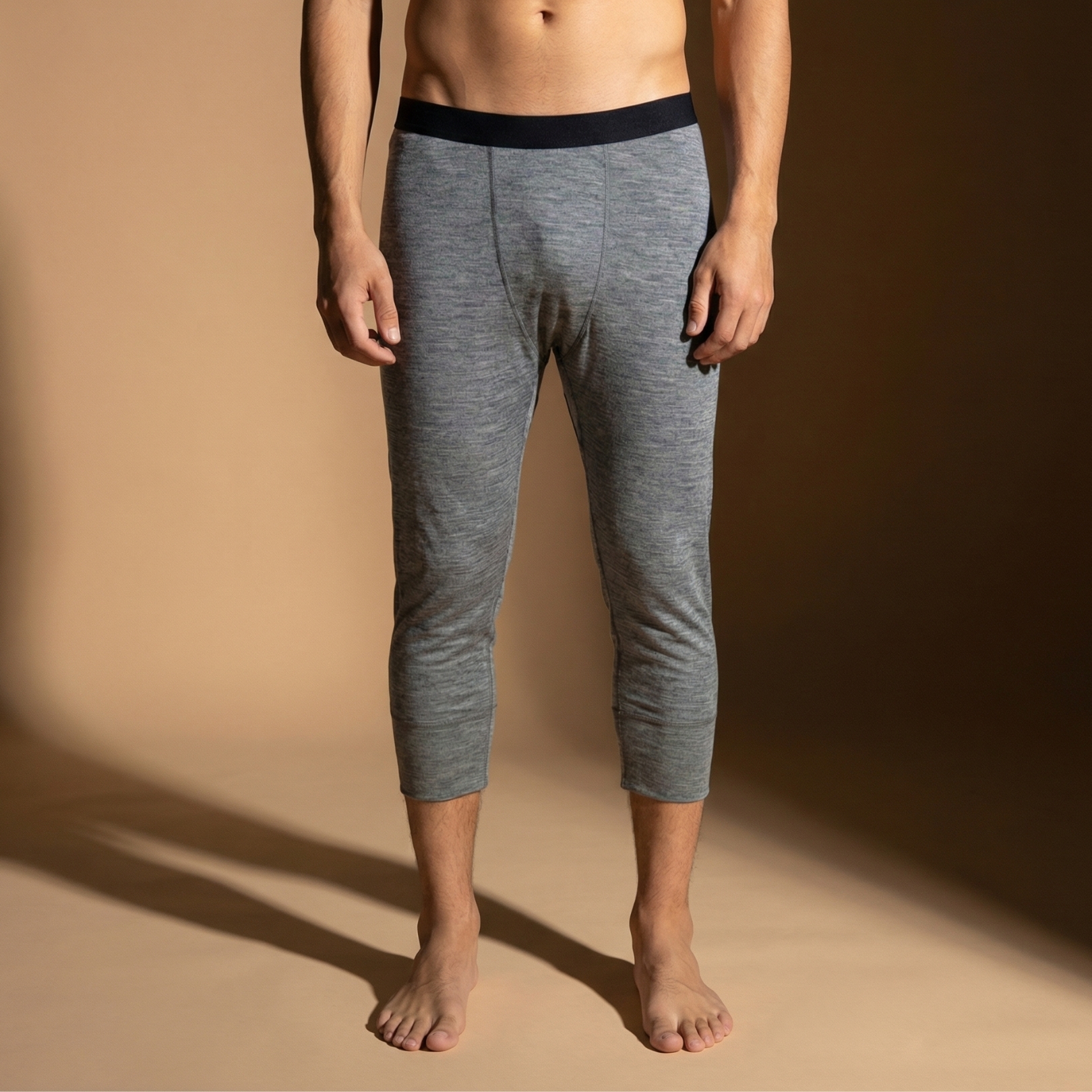 Lynce Mens Premium Merino 3/4 Pant