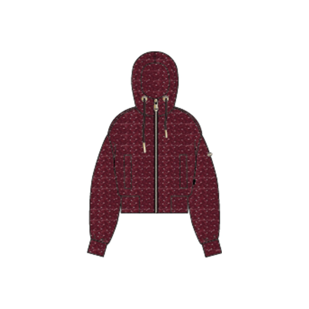 Goldbergh Womens Alura Hooded Full Zip Cardigan