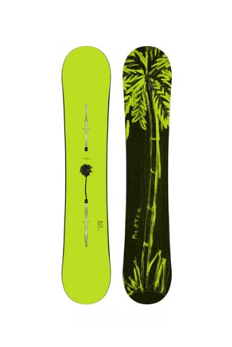 burton green snowboard Unisex Good Company Camber and a taper that enhances float in deep snow Burton Blossom Shop Exclusive |