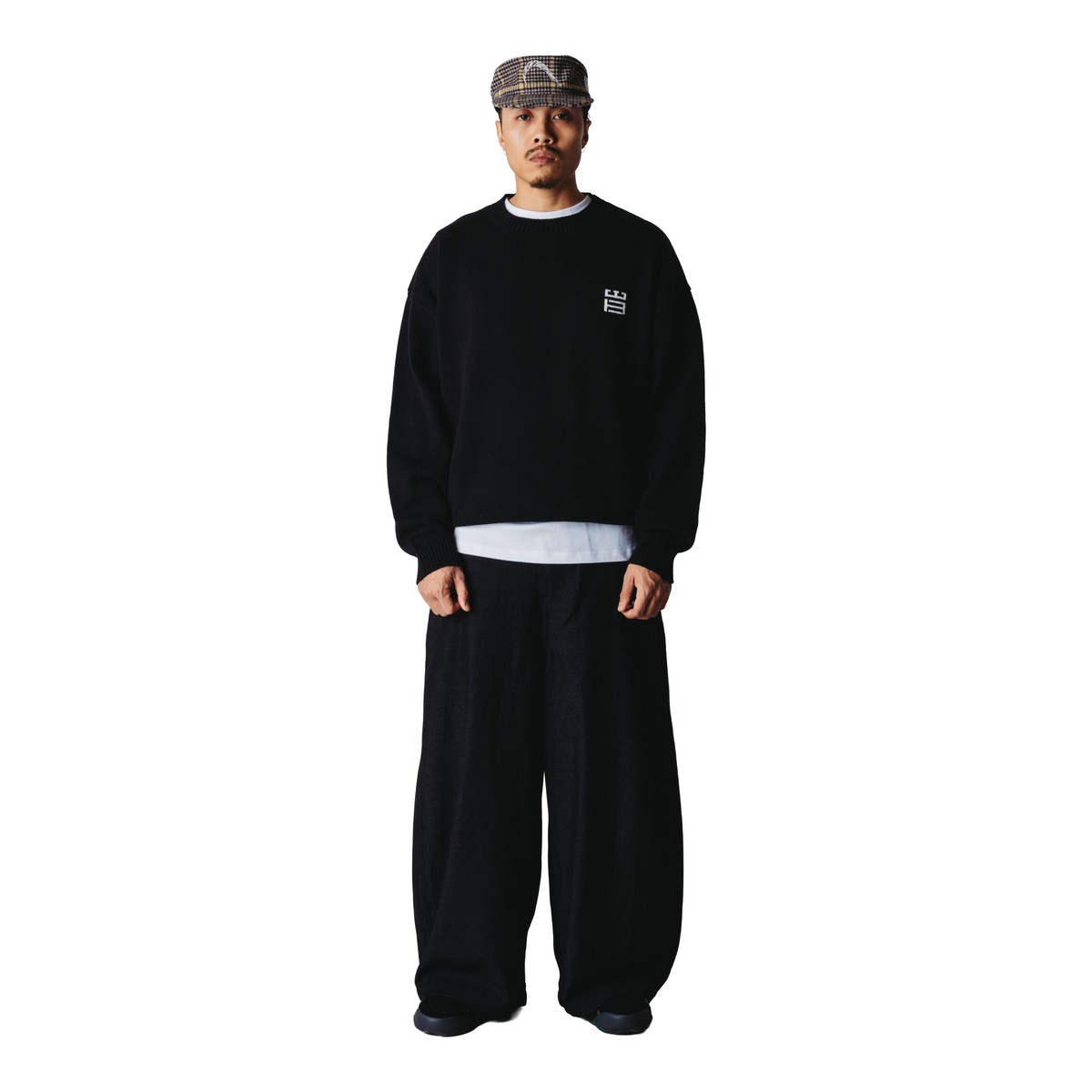 Woodbird Mens Kurt Stamp Crew
