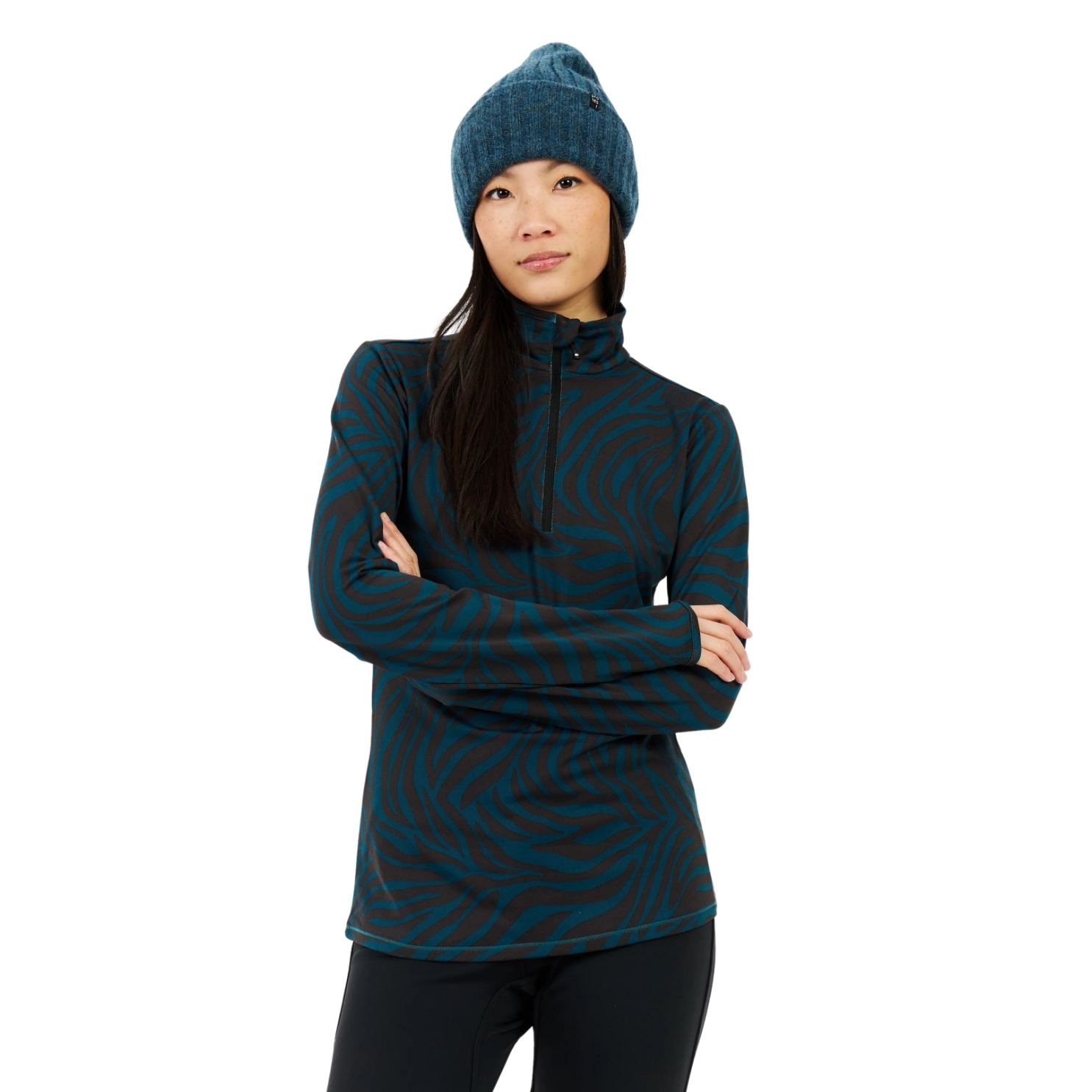 Protest Womens Prtesher  1/4 Zip Active Top