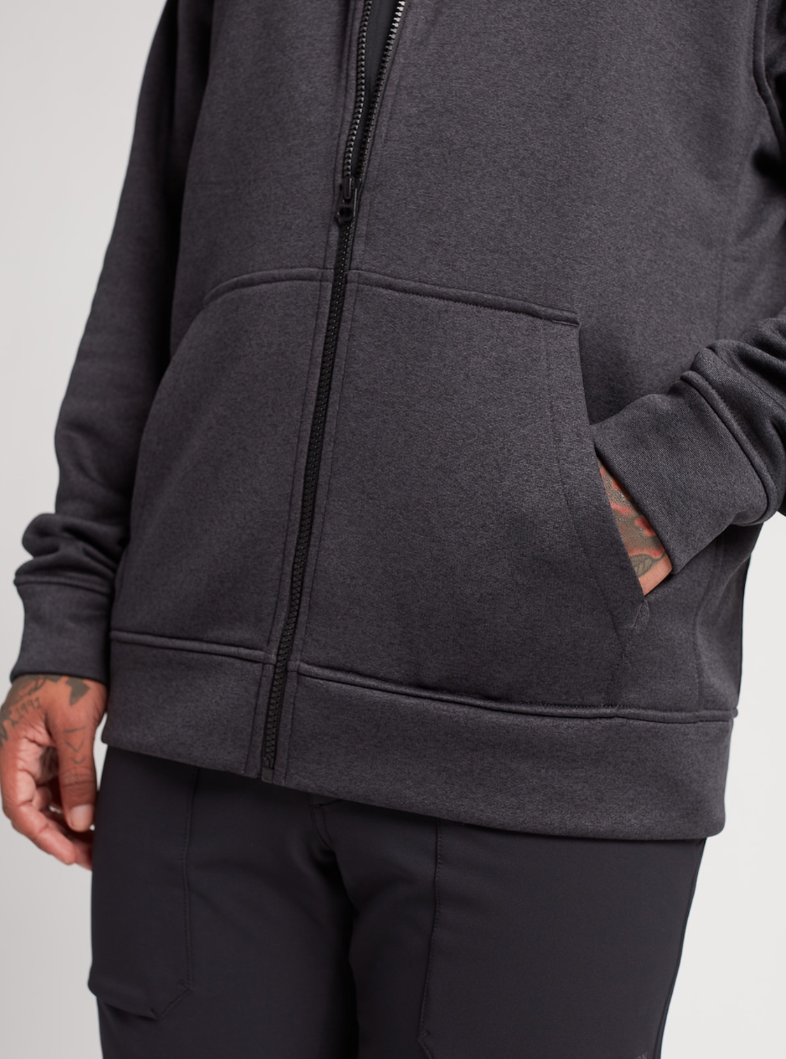 Burton Mens Burton Oak Full-Zip Hoodie