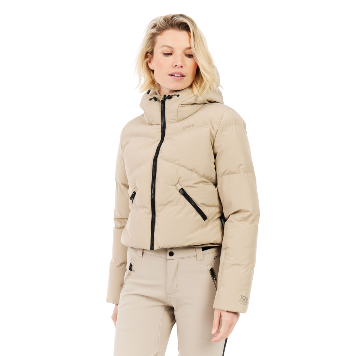 Protest Womens Prtpreppy Snowjacket With Zip-Shift