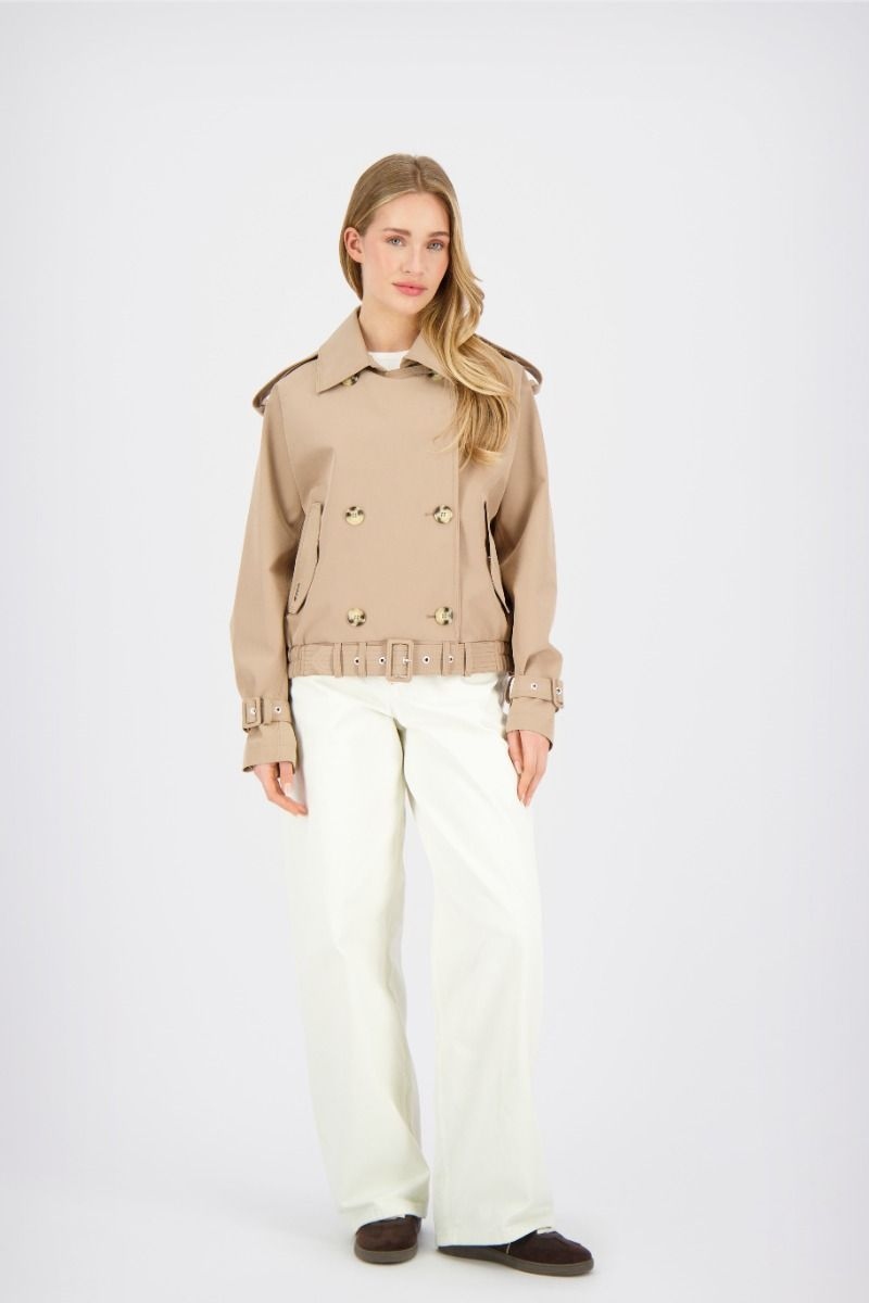 Airforce Womens Cropped Trenchcoat Airforce Womens Cropped Trenchcoat