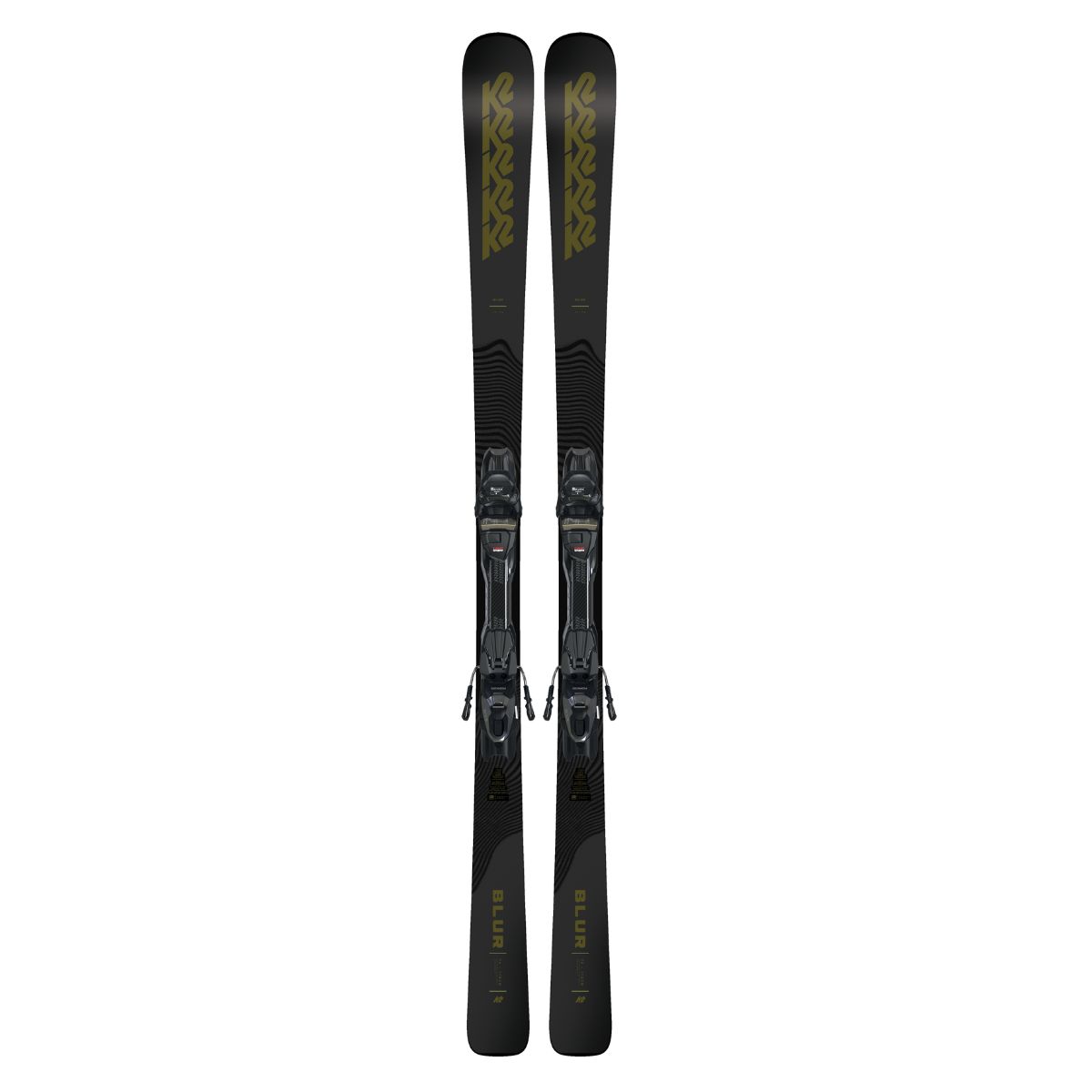 k2 12 skis Disruption MTI with MXC Bindings 2024 composed ride even at top speeds. K2 Apache Crossfire Ski w/