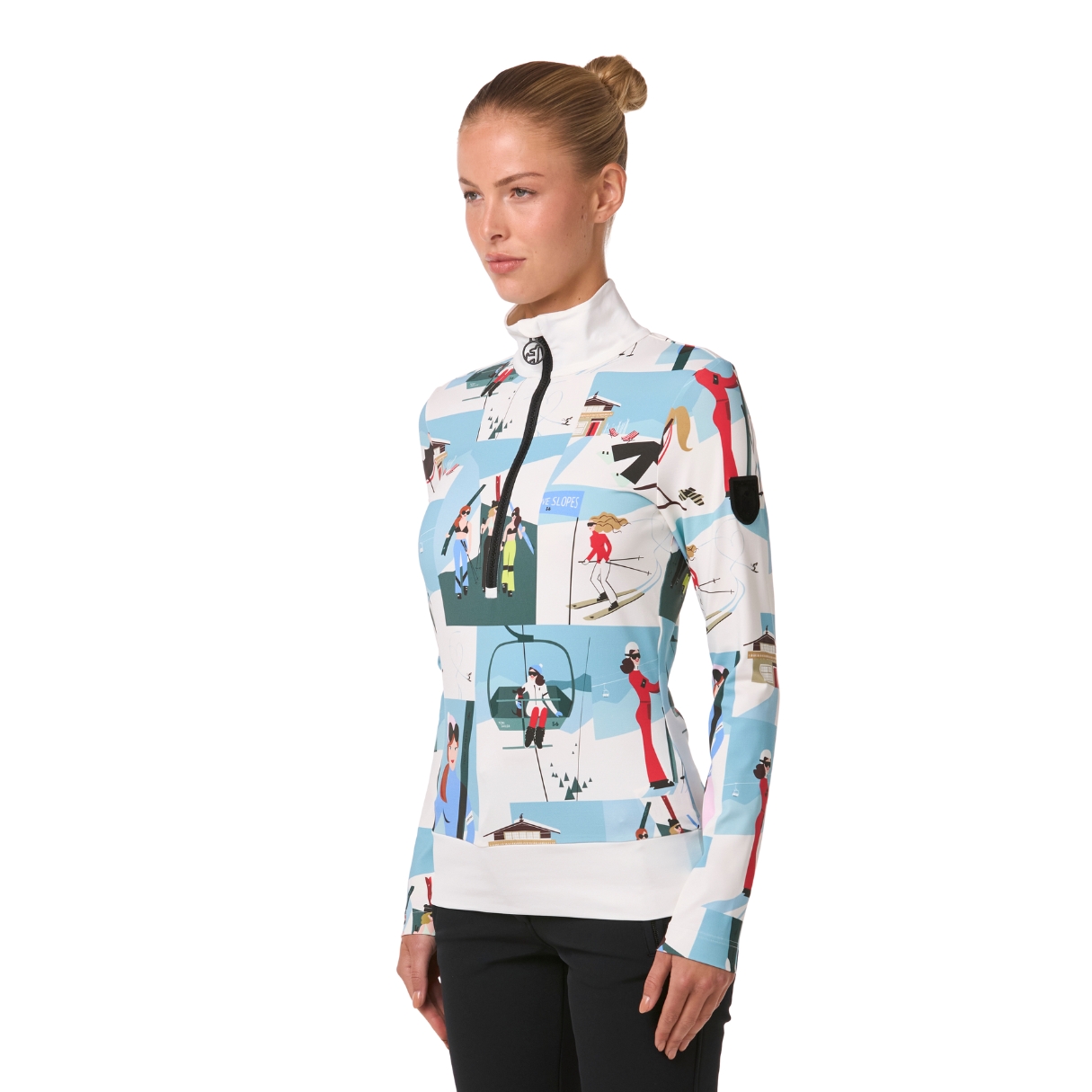 Toni Sailer Womens Wieka Print First Layer