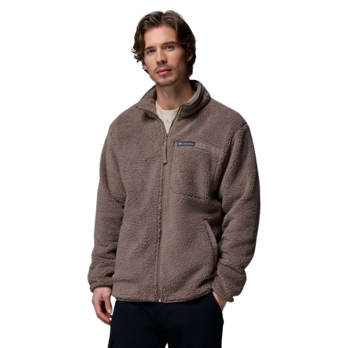Columbia Mens Rugged Ridge High Pile Full Zip