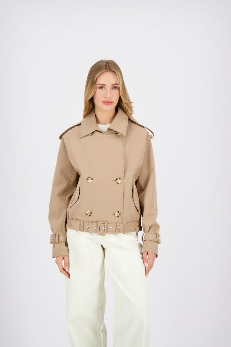 Airforce Womens Cropped Trenchcoat Airforce Womens Cropped Trenchcoat